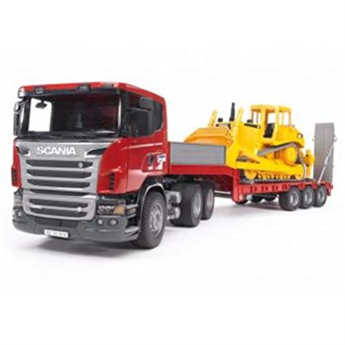 Amazon.co.jp: ブルーダー SCANIAトラック&CATブルドーザー BR03555